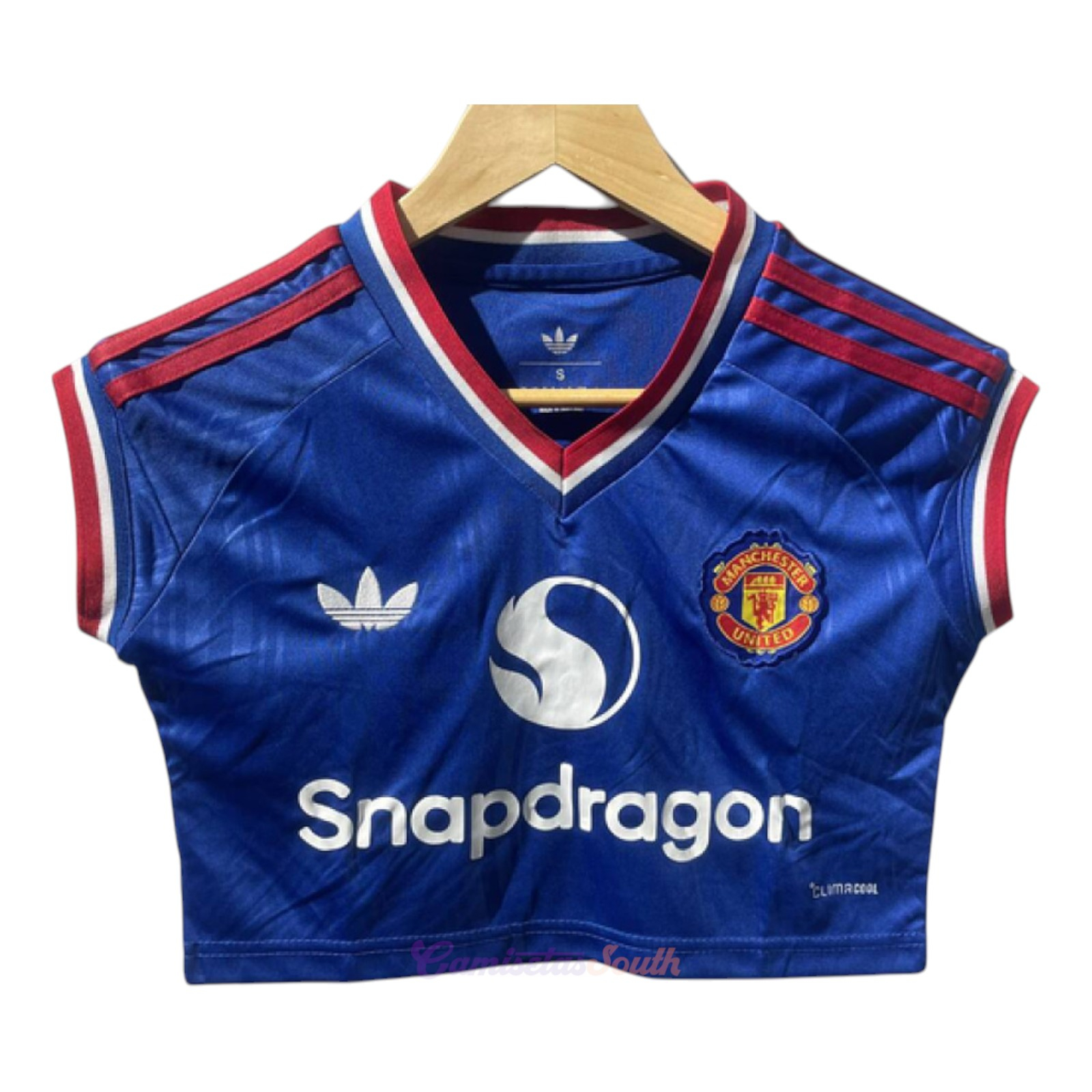 CAMISETA SEGUNDA EQUIPACIÓN MANCHESTER UNITED 2026/27 VERSIÓN CROPPED TOP