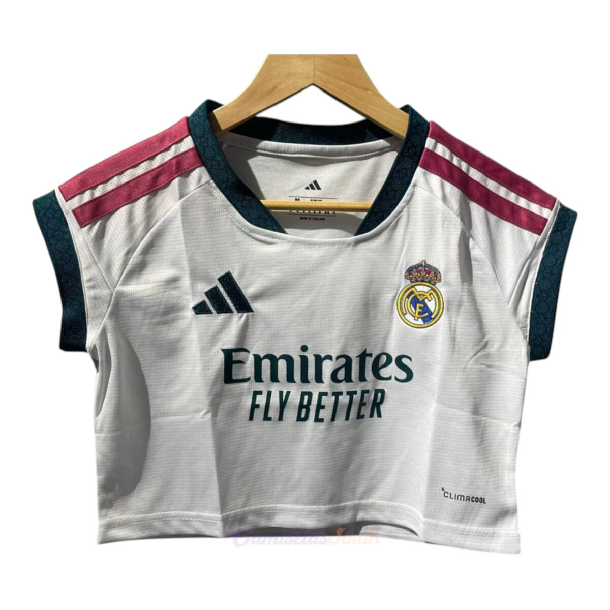 CAMISETA PRIMERA EQUIPACIÓN REAL MADRID 2026/27 VERSIÓN CROPPED TOP