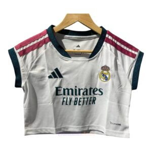 CAMISETA PRIMERA EQUIPACIÓN REAL MADRID 2026/27 VERSIÓN CROPPED TOP