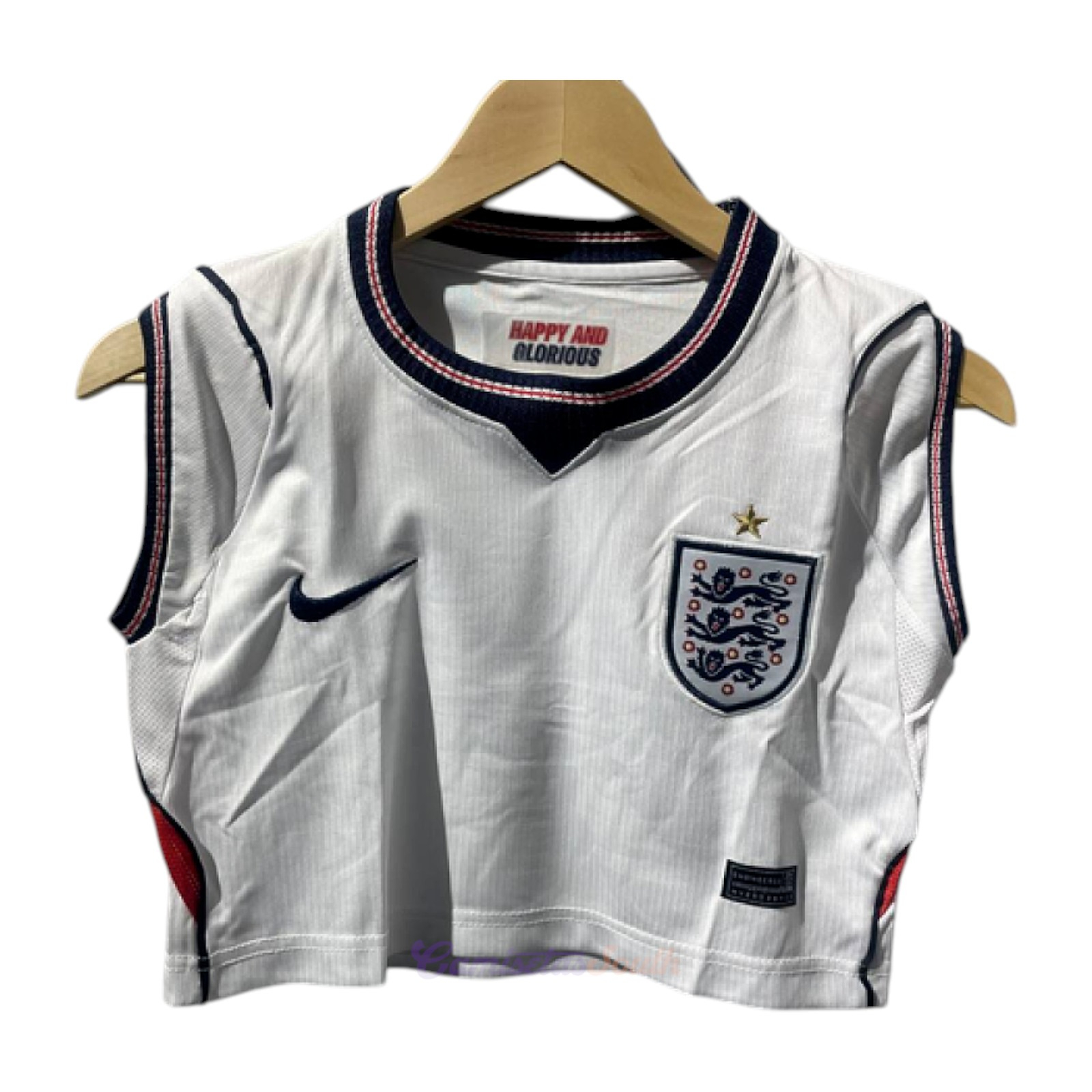 CAMISETA PRIMERA EQUIPACIÓN INGLATERRA 2026 VERSIÓN CROPPED TOP