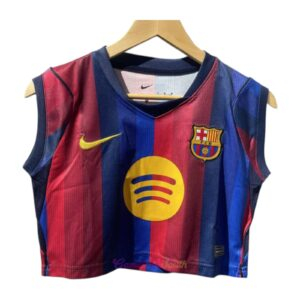 CAMISETA PRIMERA EQUIPACIÓN BARCELONA 2026/27 VERSIÓN CROPPED TOP
