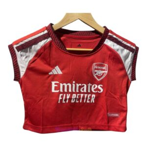 CAMISETA PRIMERA EQUIPACIÓN ARSENAL 2026/27 VERSIÓN CROPPED TOP