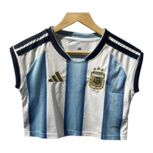 CAMISETA PRIMERA EQUIPACIÓN ARGENTINA 2026 VERSIÓN CROPPED TOP