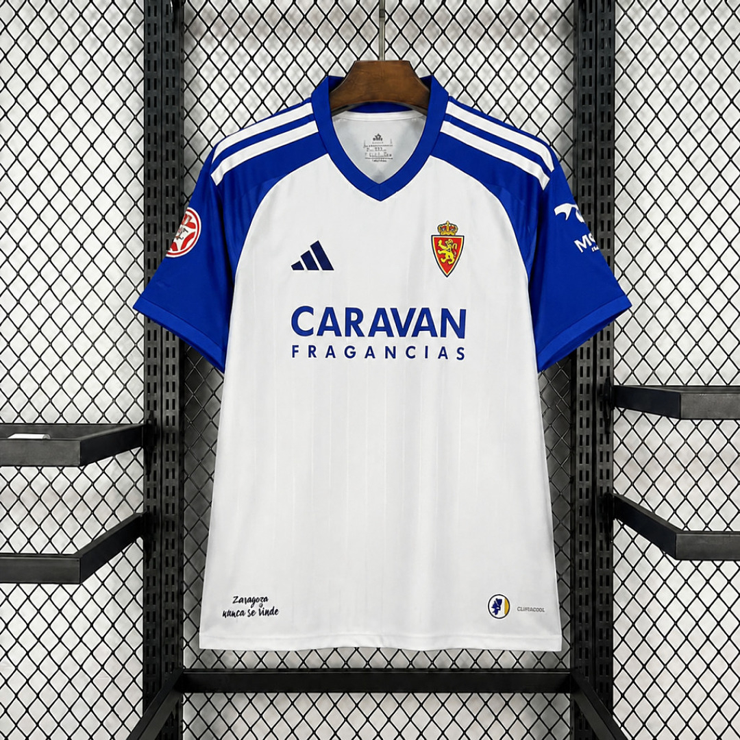 CAMISETA PRIMERA EQUIPACIÓN REAL ZARAGOZA 2026/27 VERSIÓN FAN
