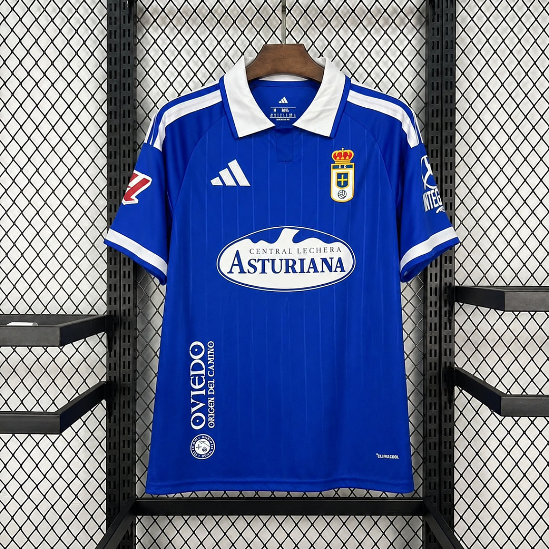 CAMISETA PRIMERA EQUIPACIÓN REAL OVIEDO 2026/27 VERSIÓN FAN