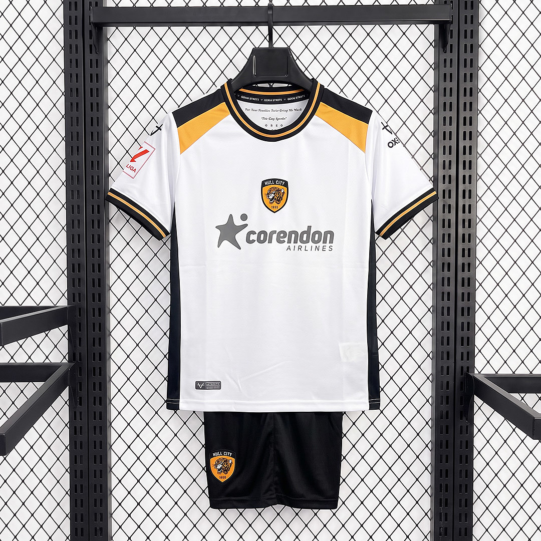 CAMISETA SEGUNDA EQUIPACIÓN HULL CITY 2026/27 VERSIÓN INFANTIL