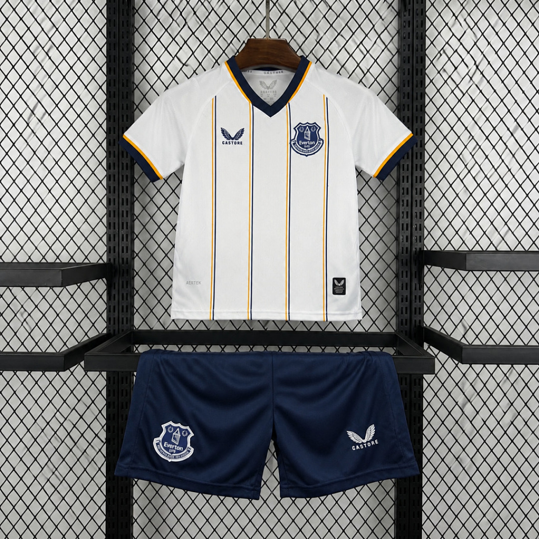 CAMISETA SEGUNDA EQUIPACIÓN EVERTON FC 2026/27 VERSIÓN INFANTIL