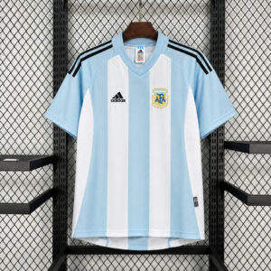 CAMISETA PRIMERA EQUIPACIÓN ARGENTINA 2002