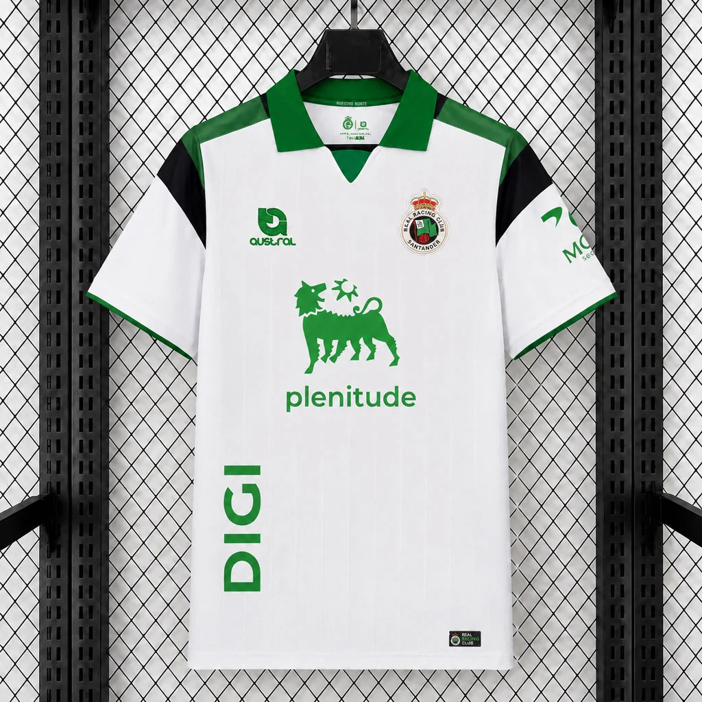 CAMISETA PRIMERA EQUIPACIÓN RACING DE SANTANDER 2026/27 VERSIÓN FAN