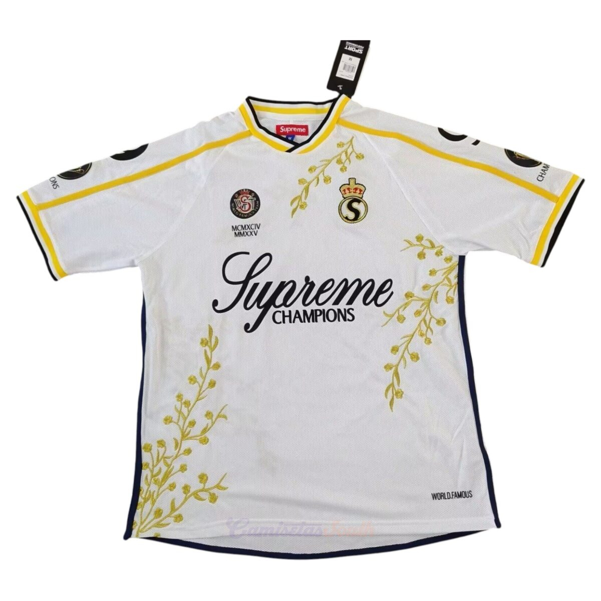 CAMISETA SUPREME FLORAL VERSIÓN FAN FW25