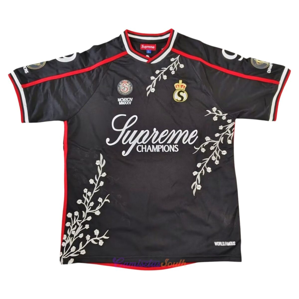 CAMISETA SUPREME FLORAL VERSIÓN FAN FW25