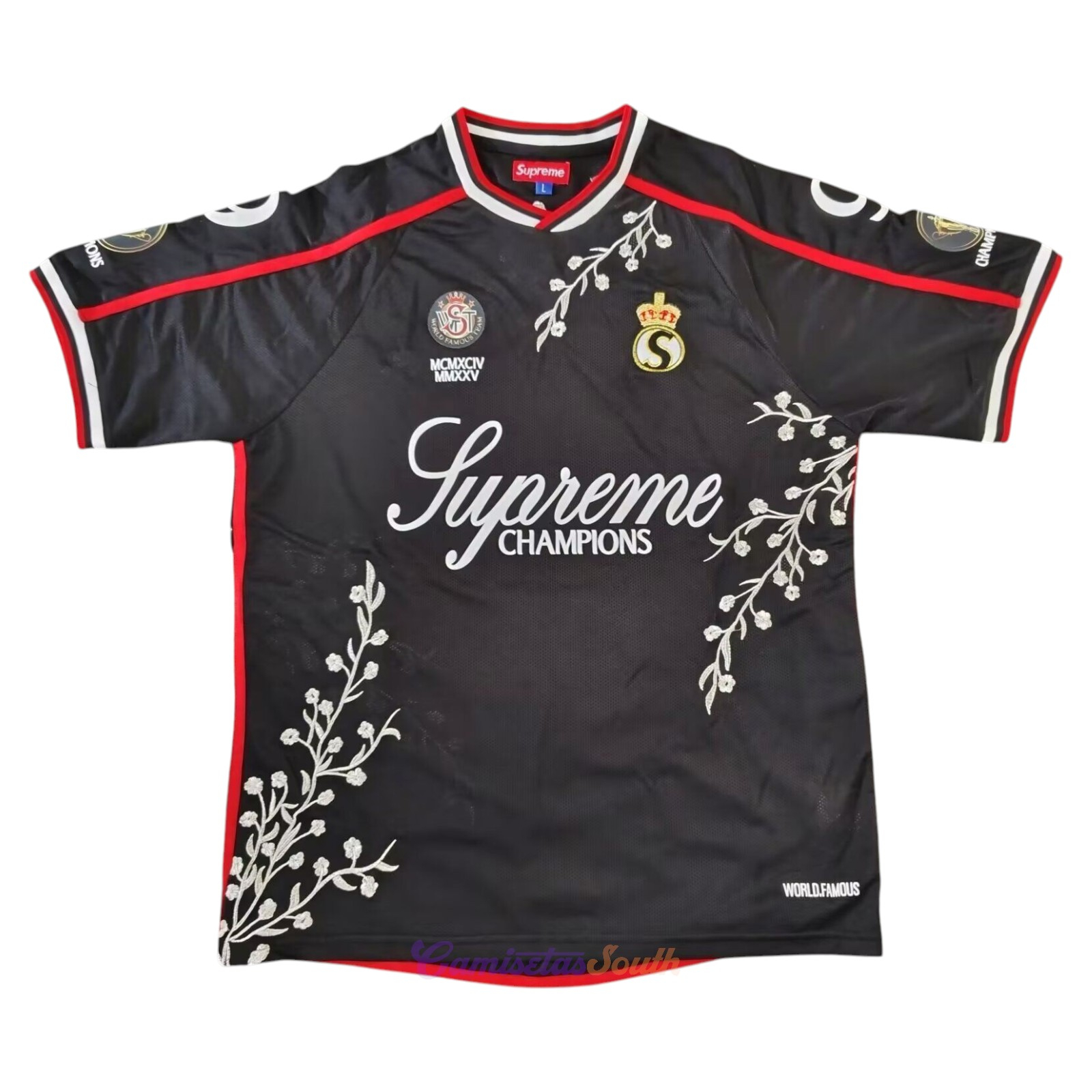 CAMISETA SUPREME FLORAL VERSIÓN FAN FW25