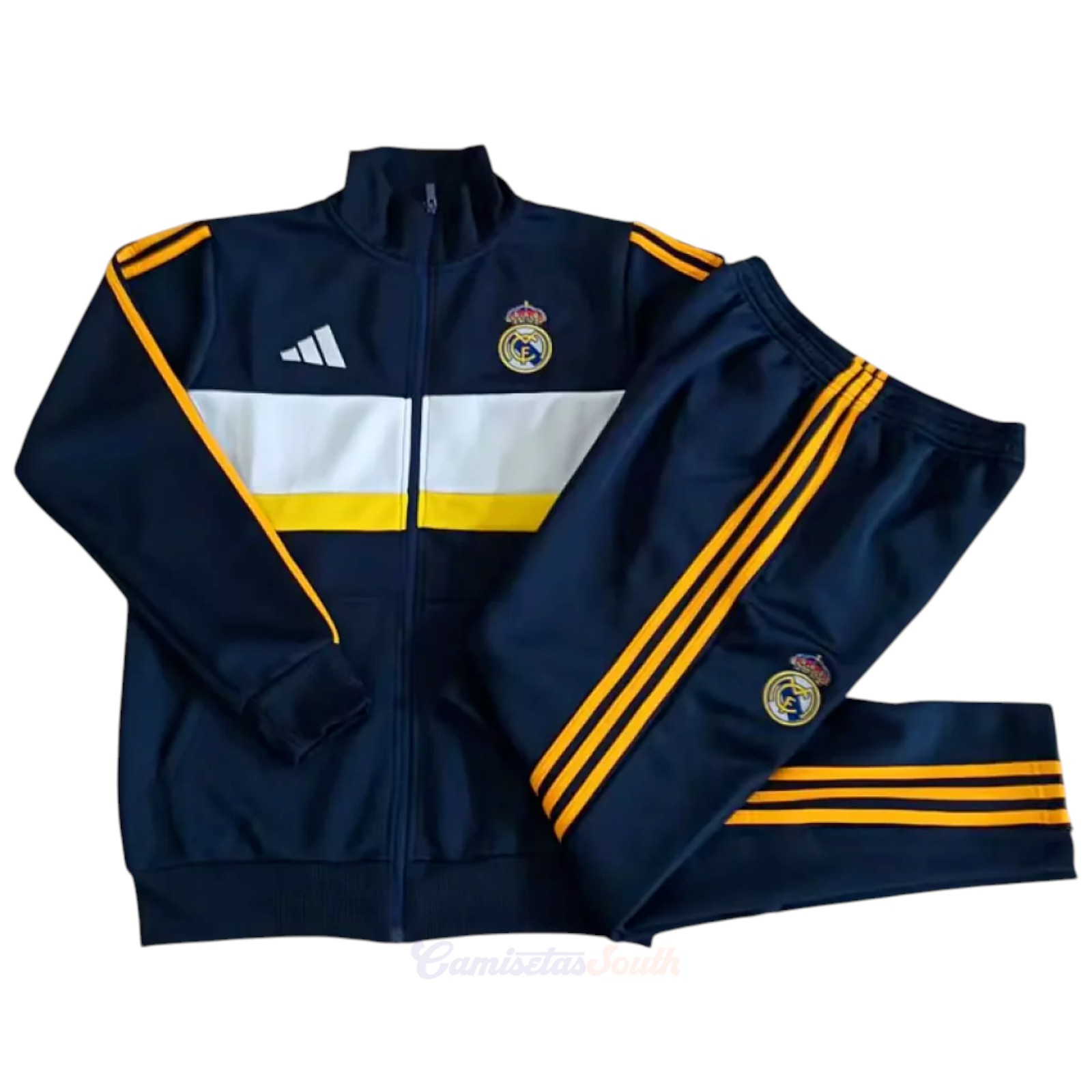 CONJUNTO DE BUZO CIERRE COMPLETO REAL MADRID