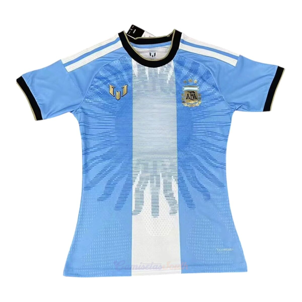 CAMISETA EDICIÓN ESPECIAL DESPEDIDA MESSI ARGENTINA 2026 VERSIÓN FEMENINA