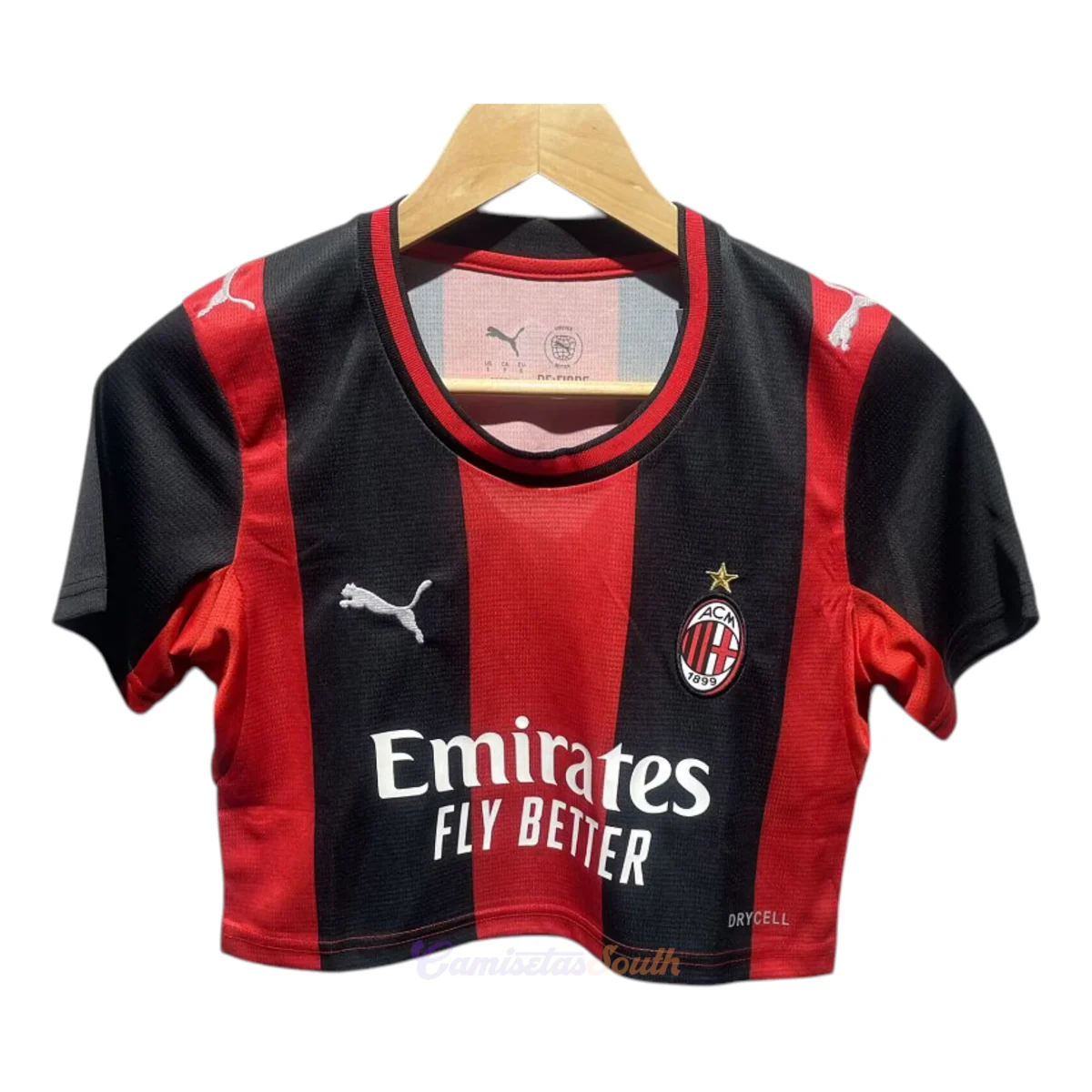 CAMISETA PRIMERA EQUIPACIÓN AC MILAN 2026/27 VERSIÓN CROPPED TOP
