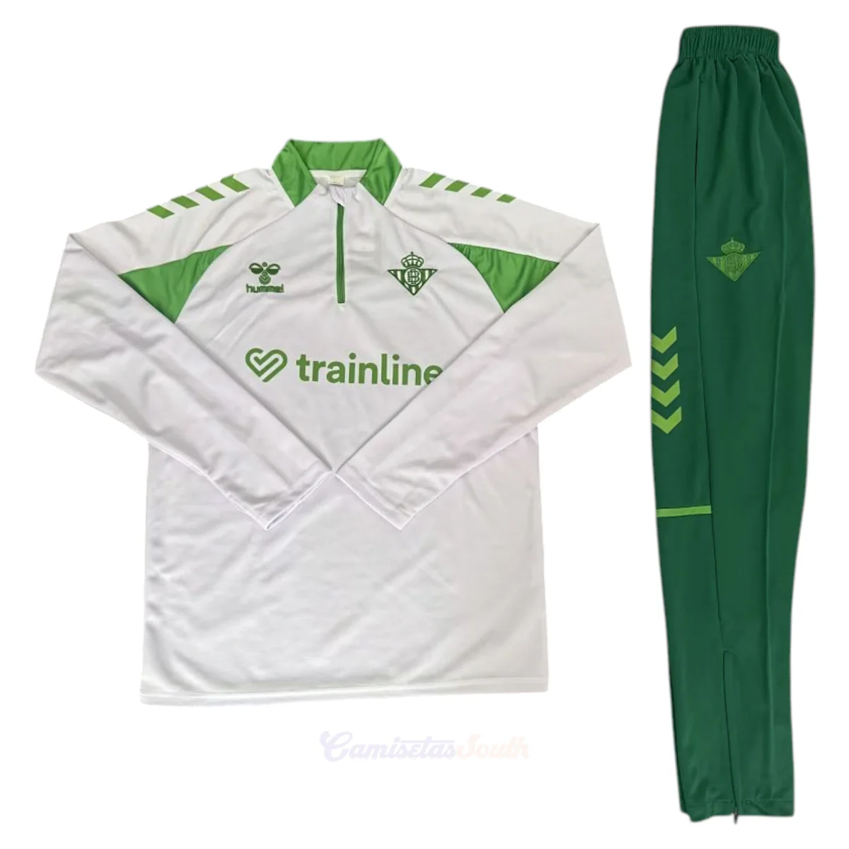 CONJUNTO DE BUZO MEDIO CIERRE REAL BETIS