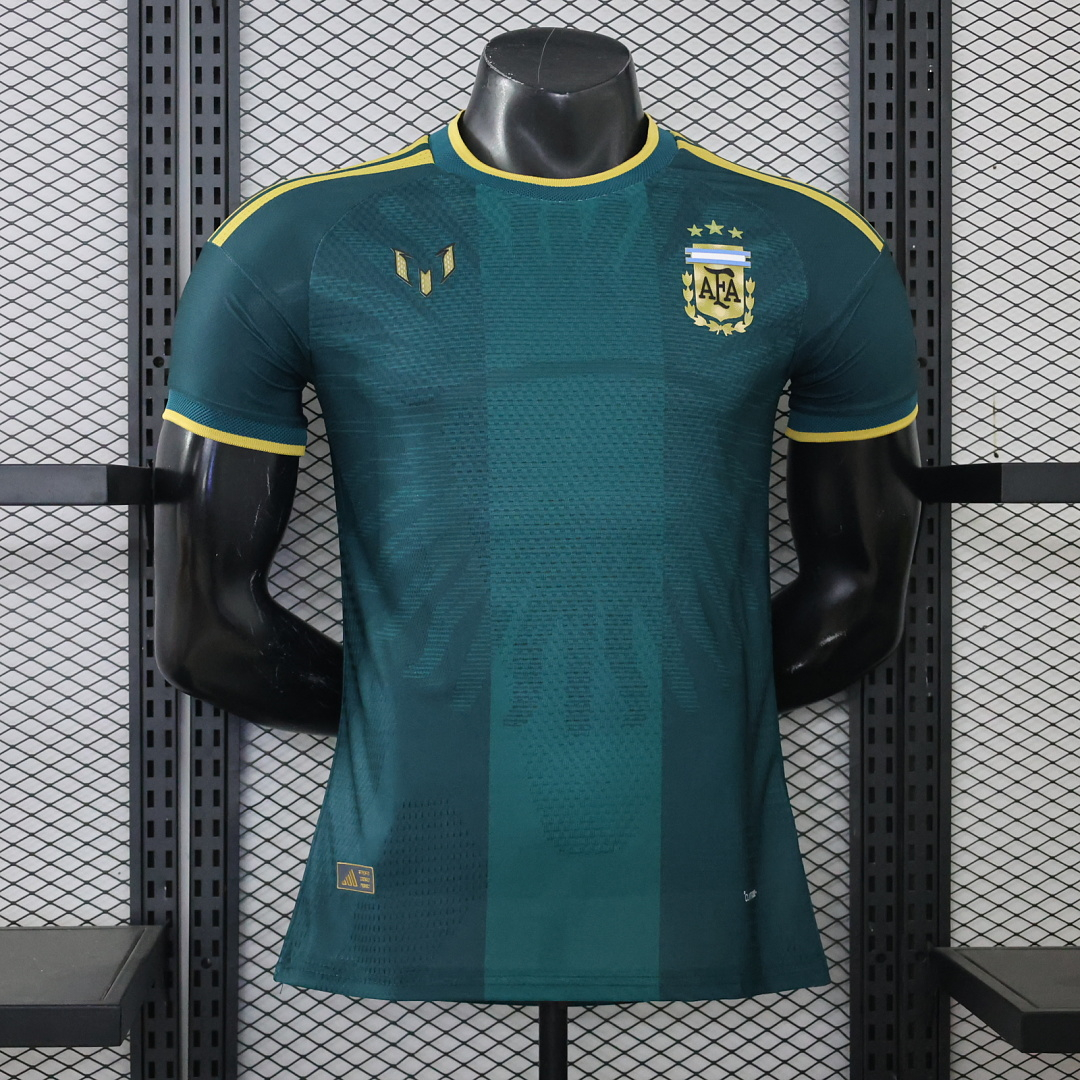 CAMISETA EDICIÓN ESPECIAL DESPEDIDA MESSI ARQUERO ARGENTINA 2026 VERSIÓN JUGADOR