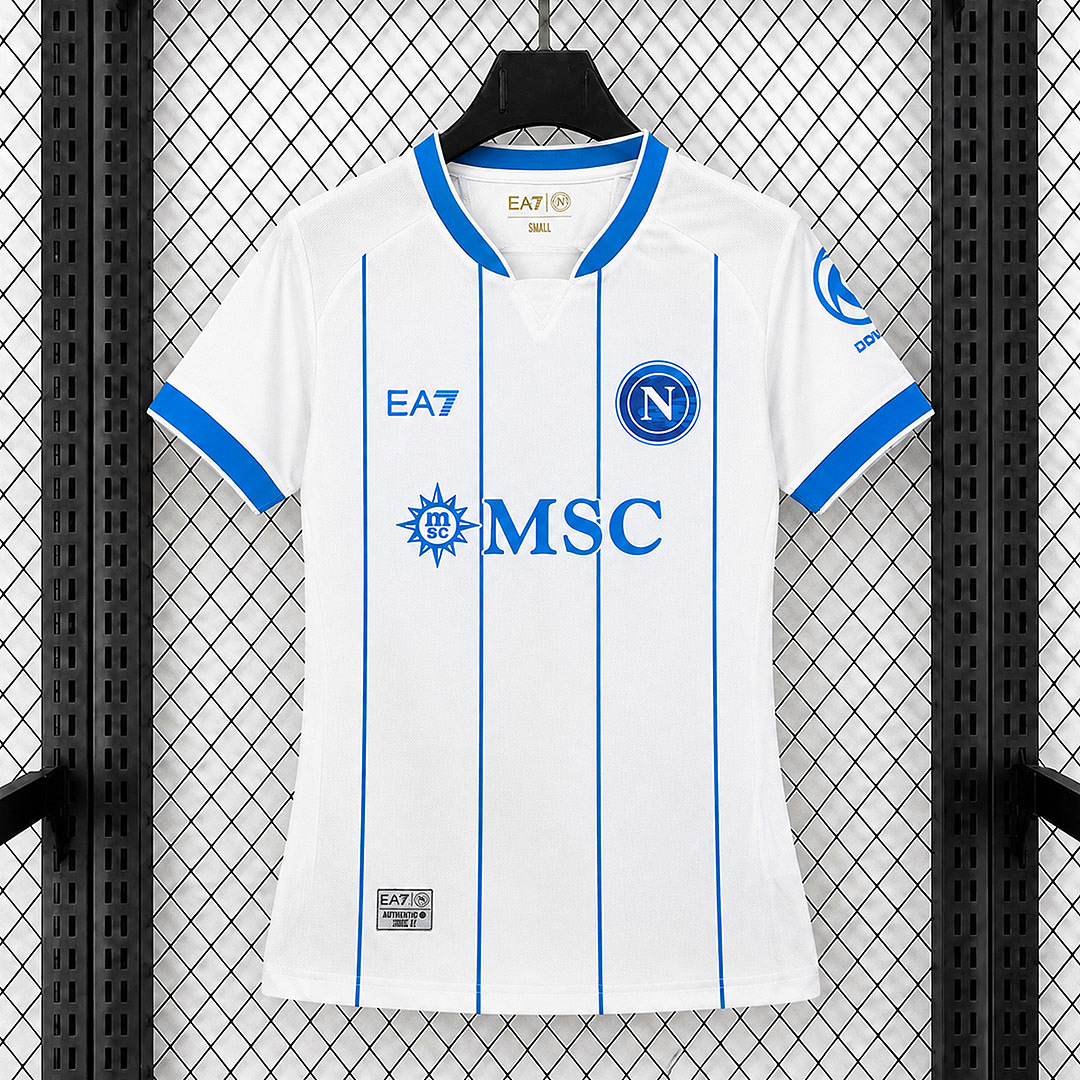 CAMISETA SEGUNDA EQUIPACIÓN SSC NAPOLI 2026/27 VERSIÓN FEMENINA