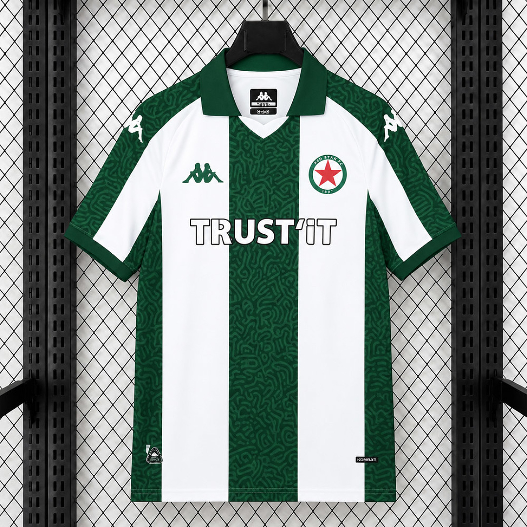 CAMISETA PRIMERA EQUIPACIÓN RED STAR PARIS 2026/27 VERSIÓN FAN