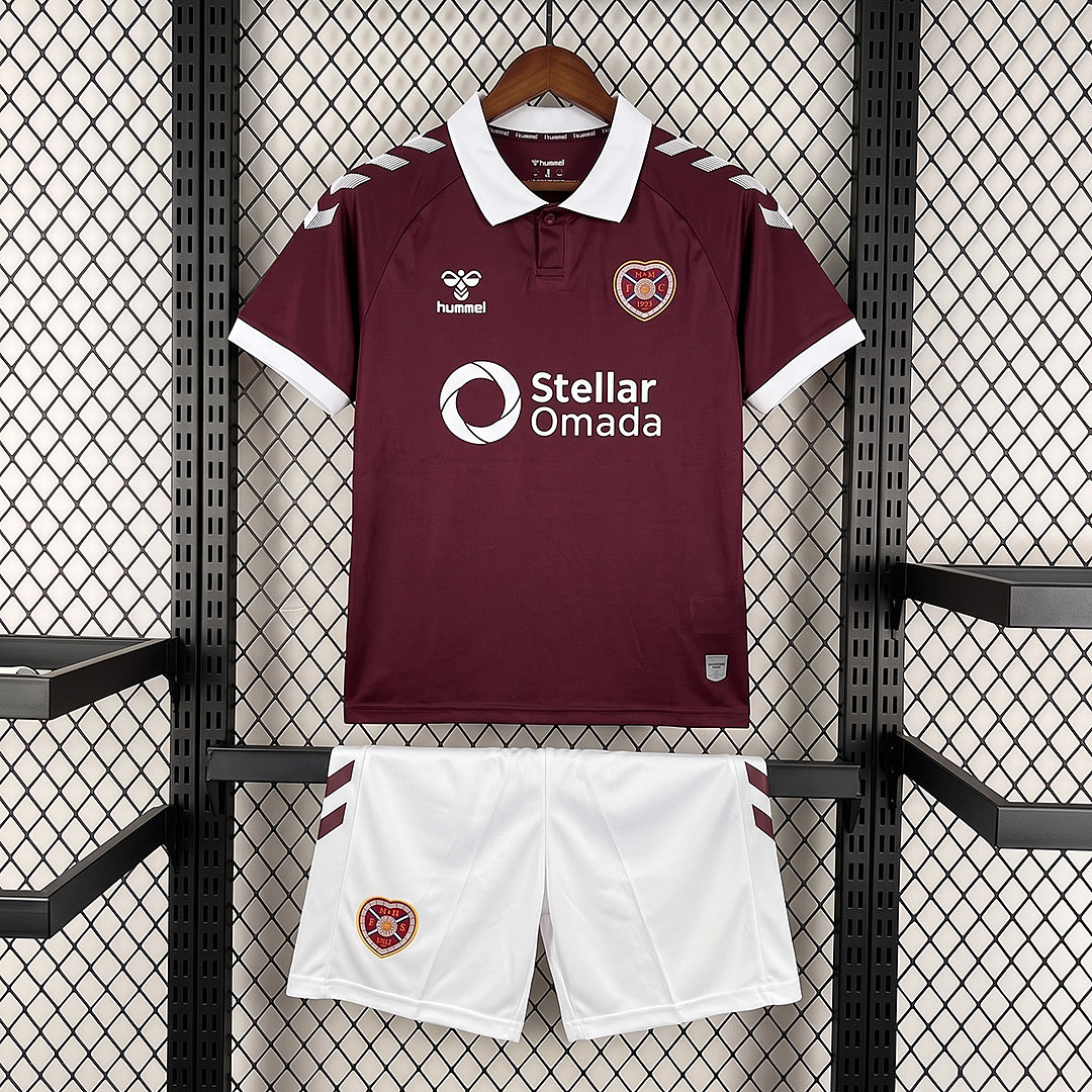 CAMISETA PRIMERA EQUIPACIÓN HEART OF MIDLOTHIAN FC 2026/27 VERSIÓN INFANTIL