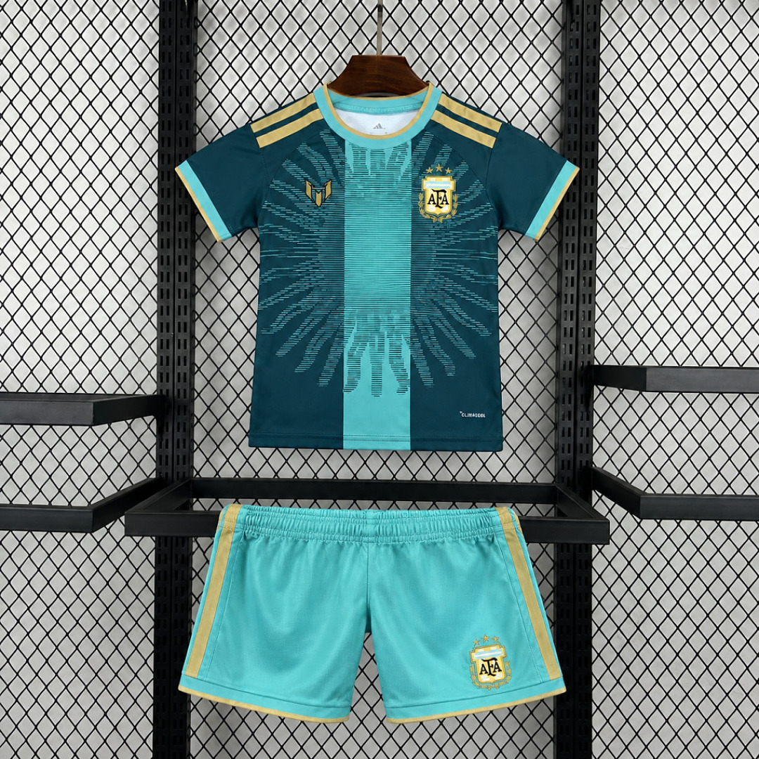 CAMISETA ARQUERO DESPEDIDA MESSI ARGENTINA 2026 VERSIÓN INFANTIL