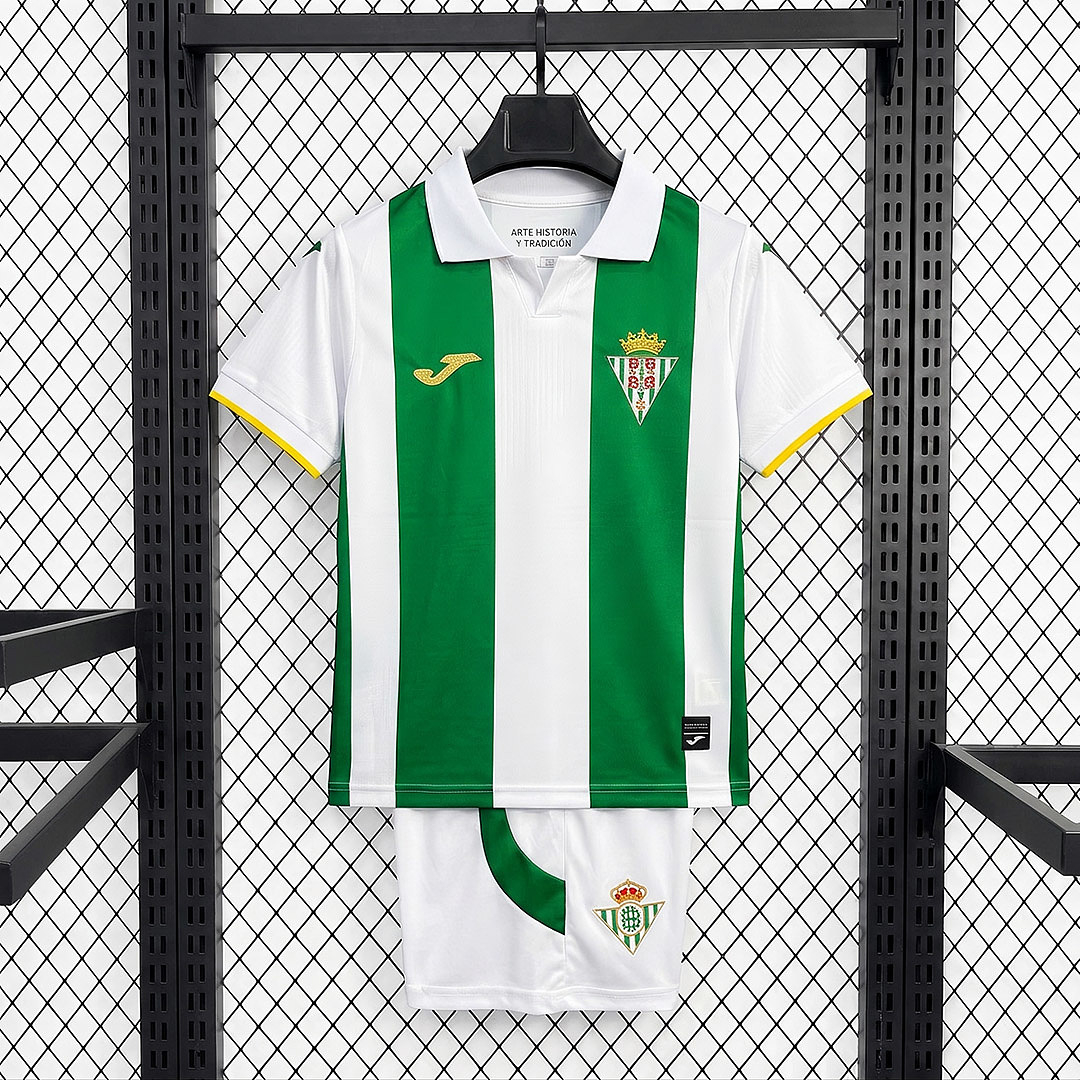 CAMISETA PRIMERA EQUIPACIÓN CÓRDOBA CF 2026/27 VERSIÓN INFANTIL