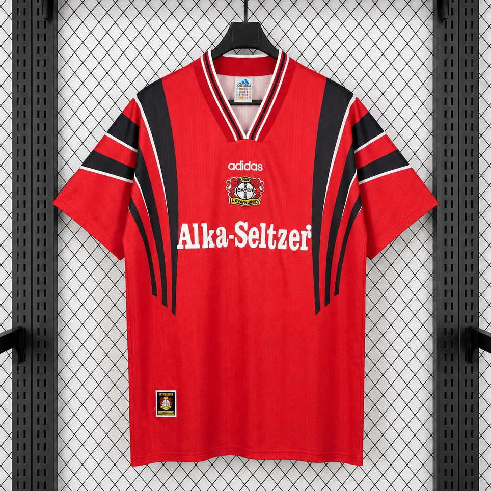 CAMISETA PRIMERA EQUIPACIÓN BAYER LEVERKUSEN 1996/97