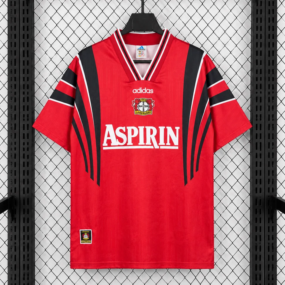 CAMISETA PRIMERA EQUIPACIÓN BAYER LEVERKUSEN 1997/98