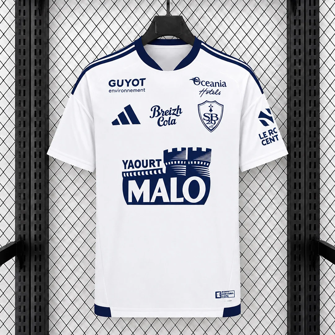 CAMISETA SEGUNDA EQUIPACIÓN STADE BRESTOIS 2026/27 VERSIÓN FAN