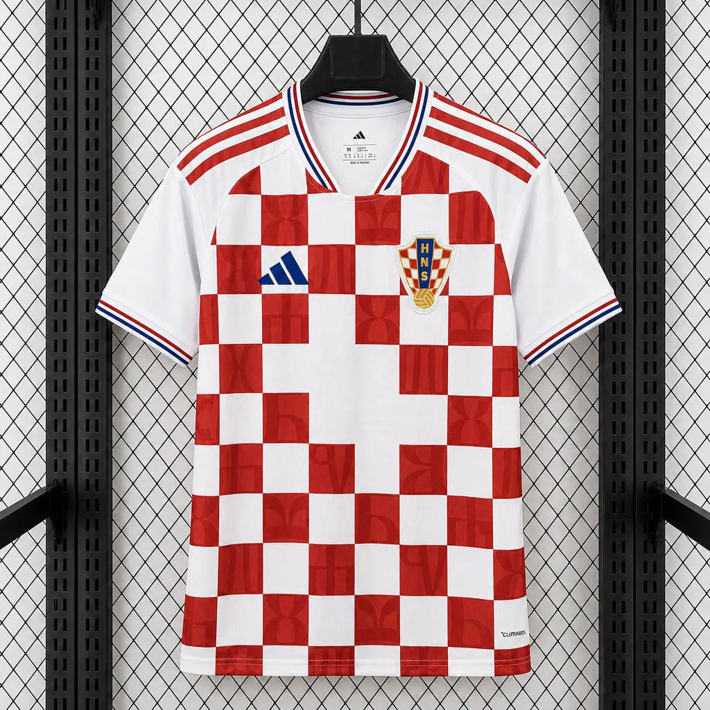 CAMISETA PRIMERA EQUIPACIÓN CROACIA 2026/27 VERSIÓN FAN