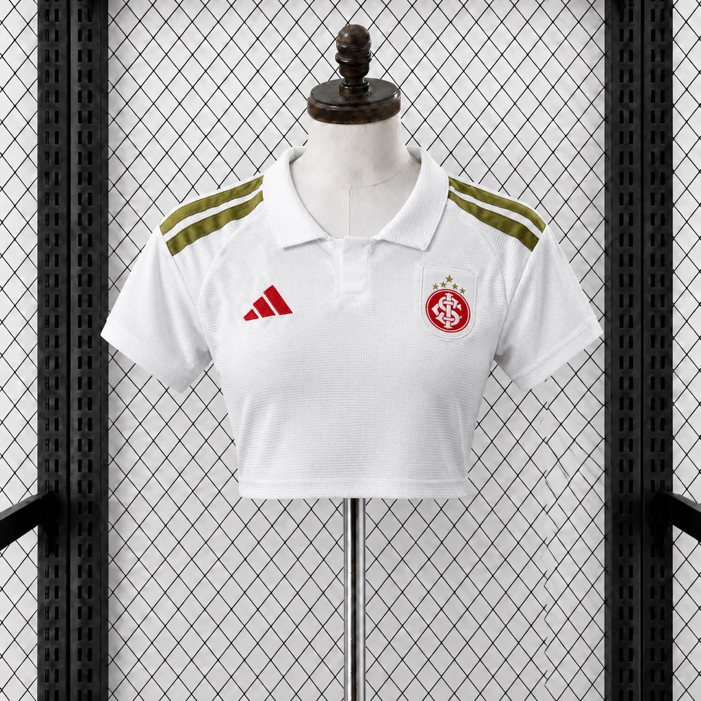 CAMISETA SEGUNDA EQUIPACIÓN INTERNACIONAL 2026 VERSIÓN CROPPED TOP