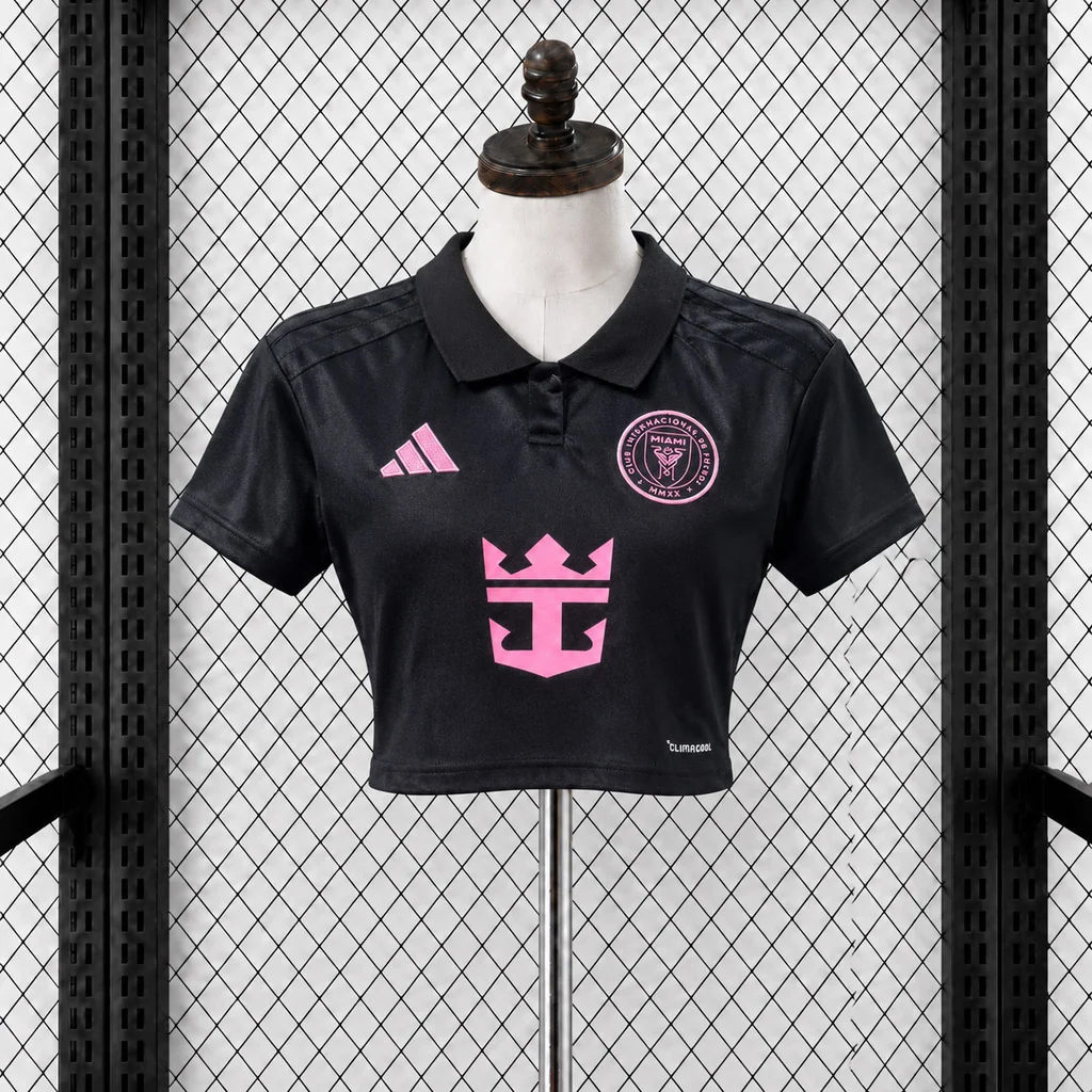 CAMISETA SEGUNDA EQUIPACIÓN INTER DE MIAMI 2026 VERSIÓN CROPPED TOP