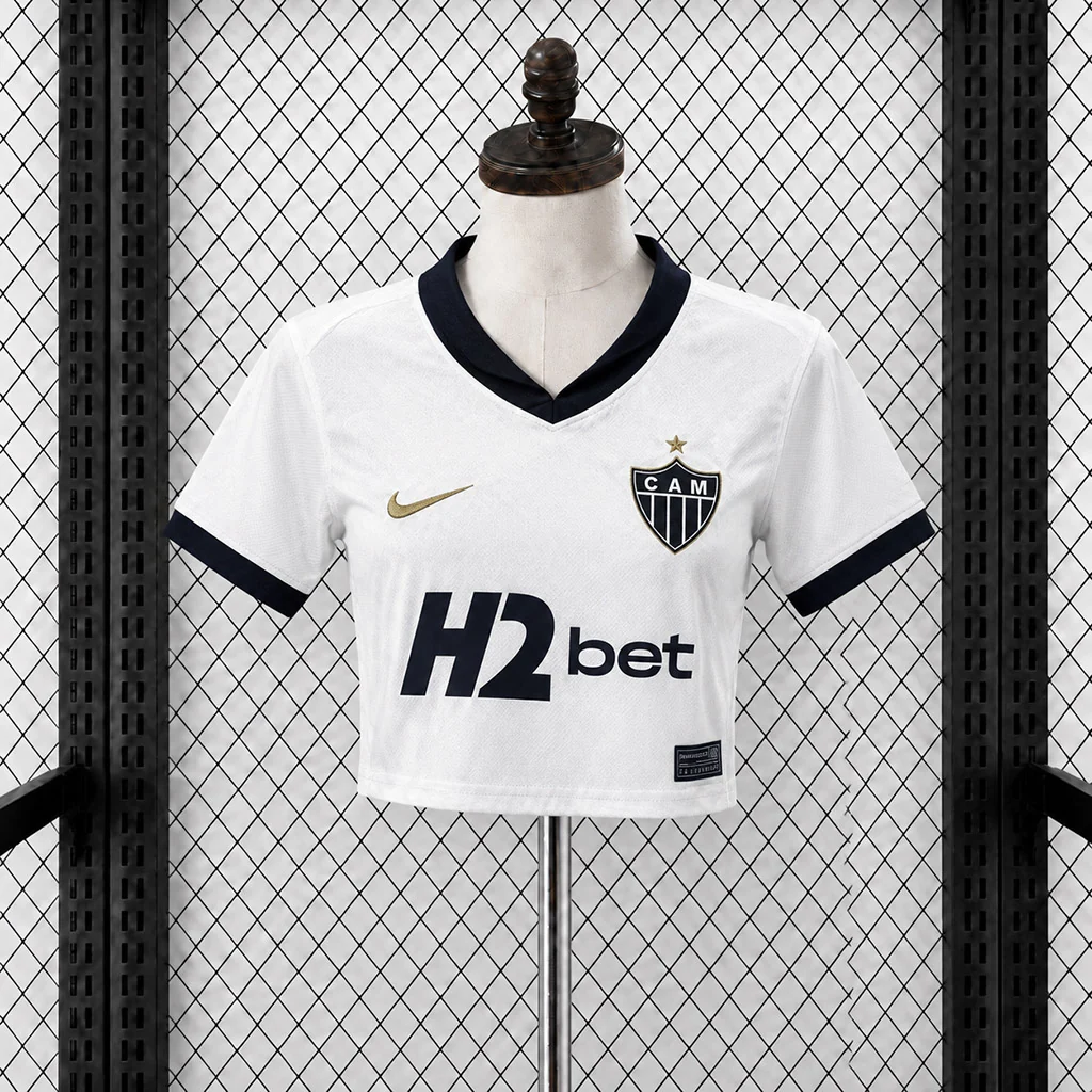 CAMISETA SEGUNDA EQUIPACIÓN ATLÉTICO MINEIRO 2026 VERSIÓN CROPPED TOP