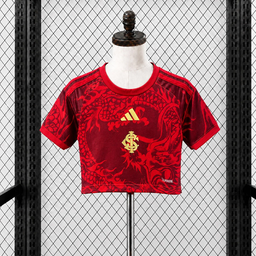 CAMISETA TERCERA EQUIPACIÓN INTERNACIONAL 2026 VERSIÓN CROPPED TOP