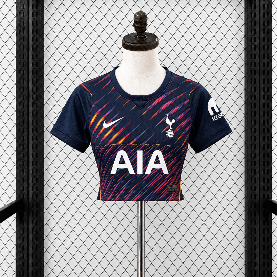 CAMISETA SEGUNDA EQUIPACIÓN TOTTENHAM 2026/27 VERSIÓN CROPPED TOP