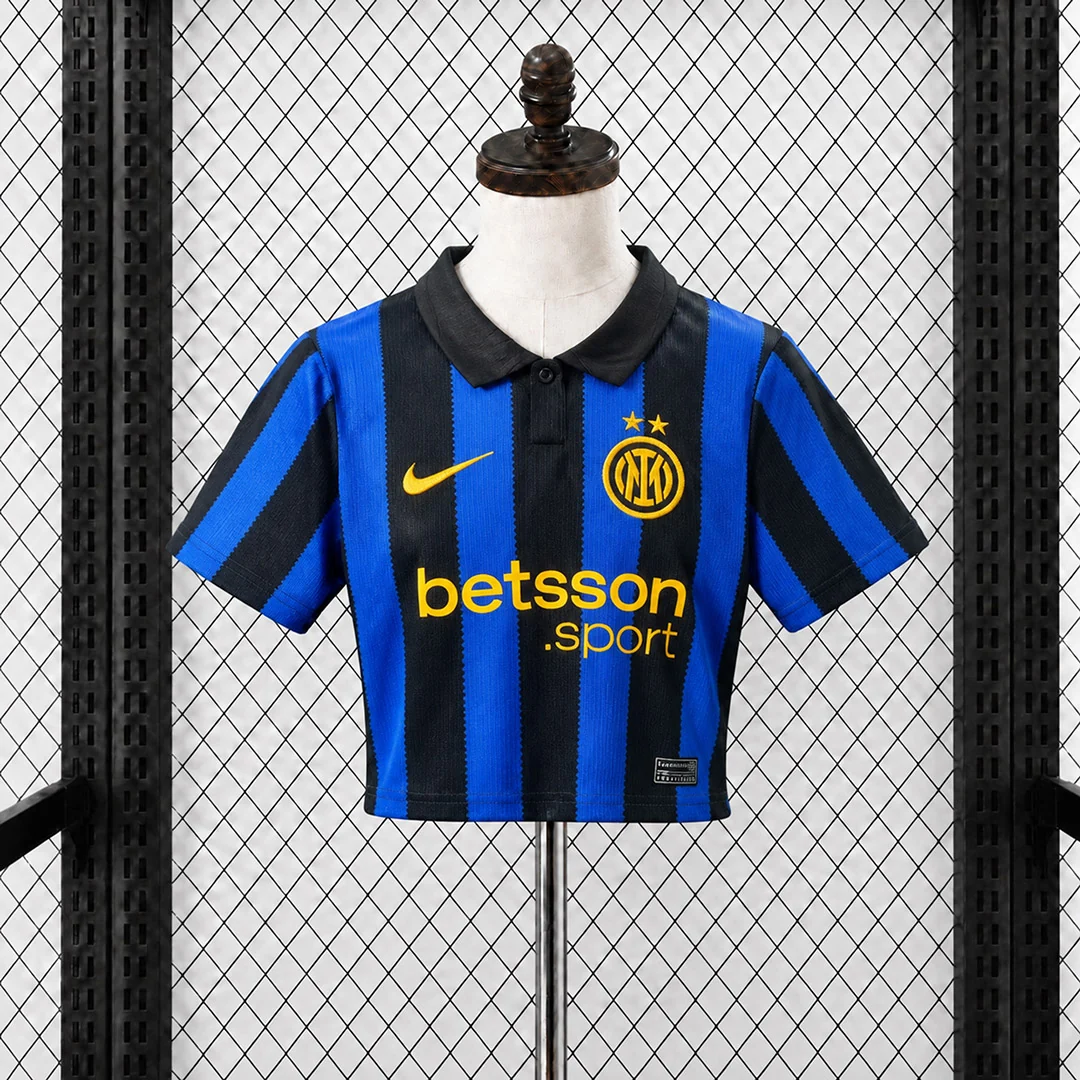 CAMISETA PRIMERA EQUIPACIÓN INTER DE MILAN 2026/27 VERSIÓN CROPPED TOP