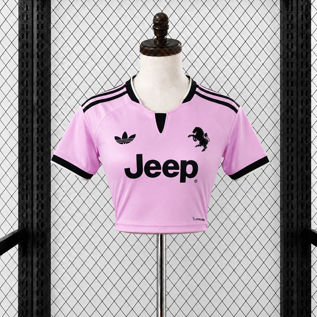 CAMISETA SEGUNDA EQUIPACIÓN JUVENTUS 2026/27 VERSIÓN CROPPED TOP