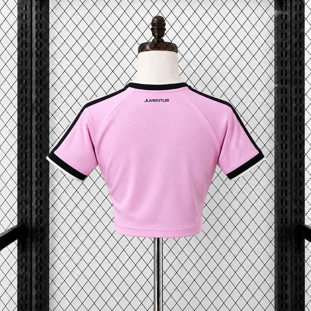 CAMISETA SEGUNDA EQUIPACIÓN JUVENTUS 2026/27 VERSIÓN CROPPED TOP - Imagen 2