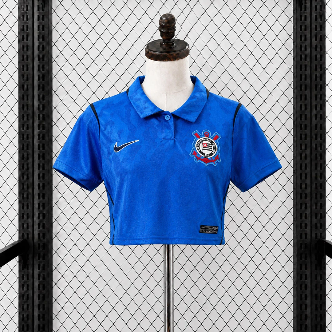 CAMISETA TERCERA EQUIPACIÓN CORINTHIANS 2026 VERSIÓN CROPPED TOP