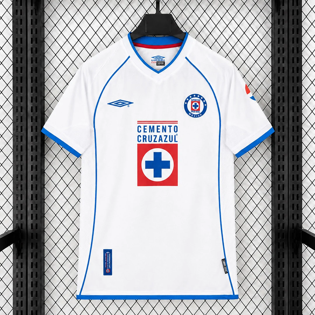 CAMISETA SEGUNDA EQUIPACIÓN CRUZ AZUL 2002/03
