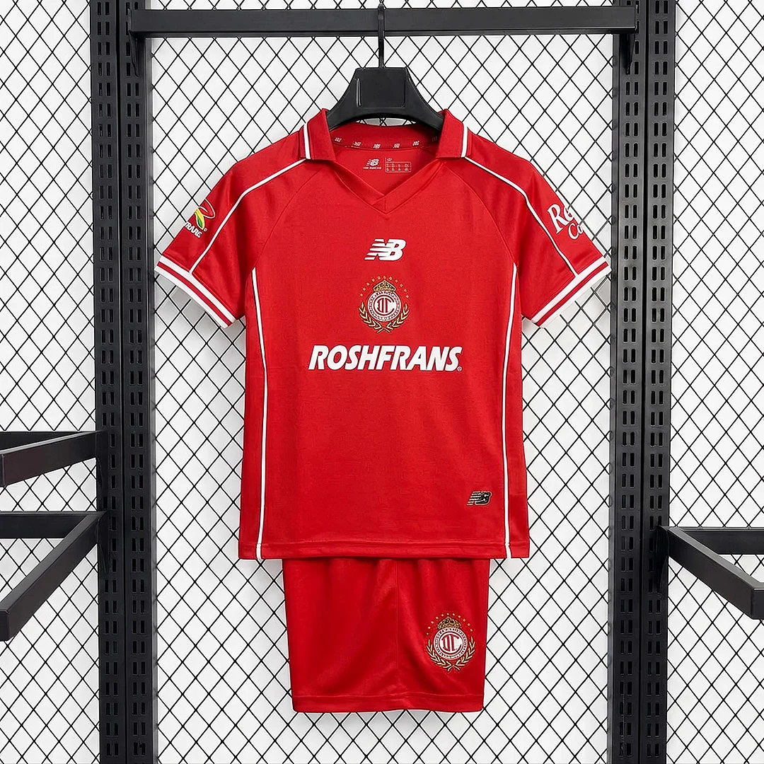 CAMISETA PRIMERA EQUIPACIÓN TOLUCA 2026/27 VERSIÓN INFANTIL
