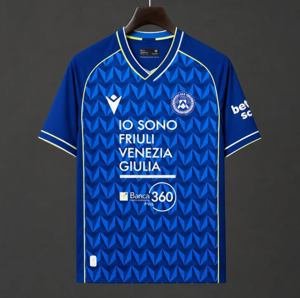 CAMISETA SEGUNDA EQUIPACIÓN UDINESE CALCIO 2026/27 VERSIÓN FAN