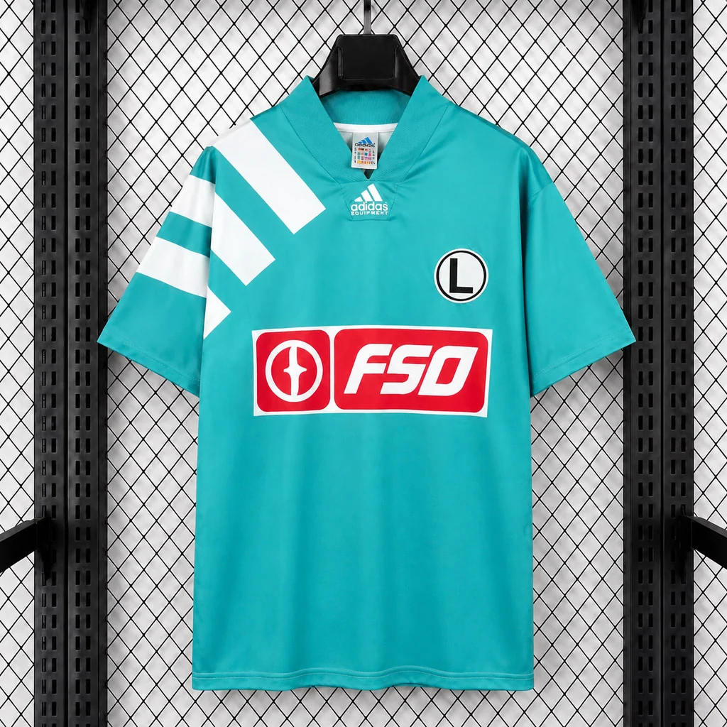 CAMISETA PRIMERA EQUIPACIÓN LEGIA WARSAW 1993/95