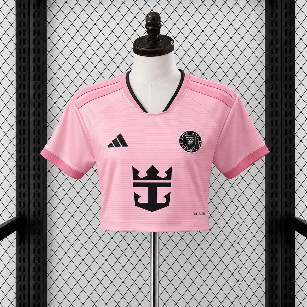 CAMISETA PRIMERA EQUIPACIÓN INTER DE MIAMI 2026 VERSIÓN CROPPED TOP