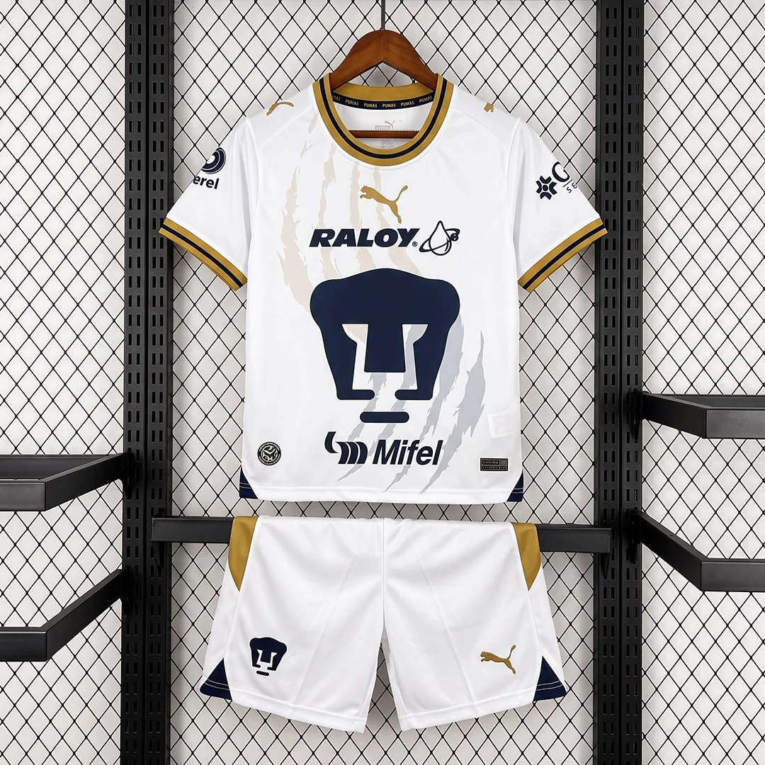CAMISETA SEGUNDA EQUIPACIÓN PUMAS UNAM 2026/27 VERSIÓN INFANTIL