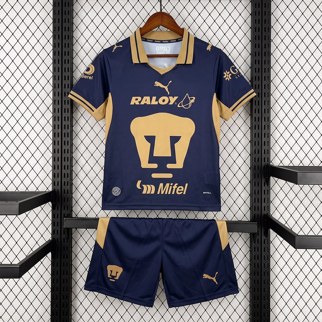 CAMISETA PRIMERA EQUIPACIÓN PUMAS UNAM 2026/27 VERSIÓN INFANTIL