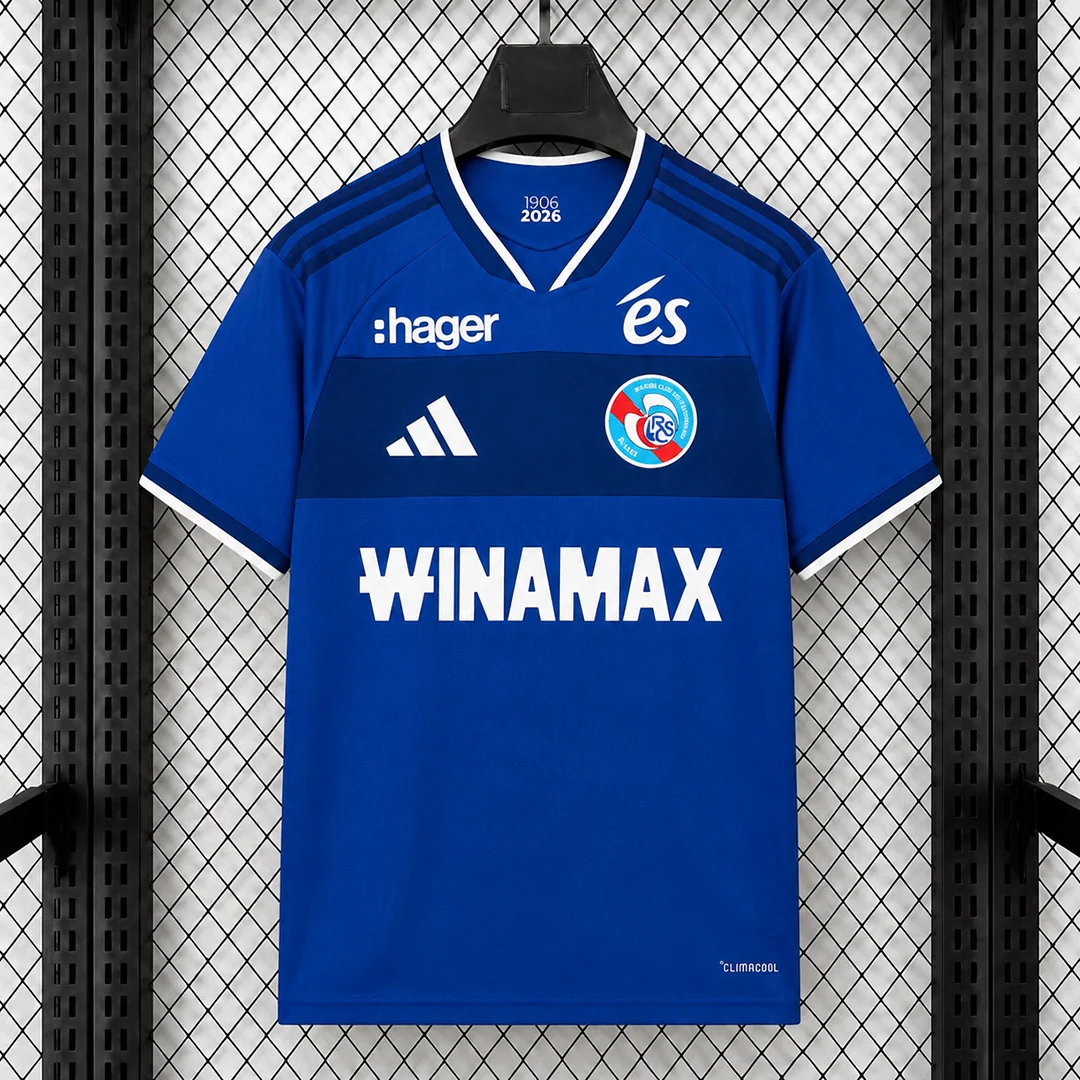 CAMISETA PRIMERA EQUIPACIÓN RC STRASBOURG 2026/27 VERSIÓN FAN