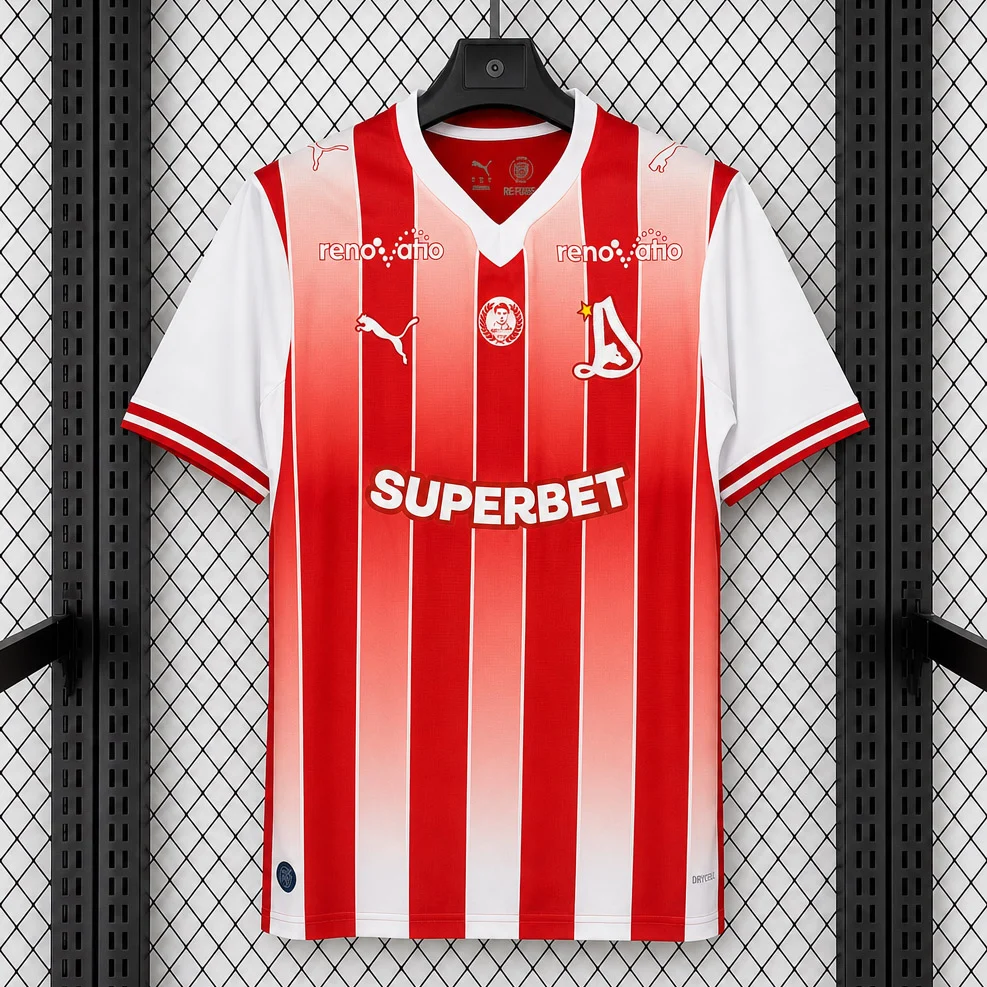 CAMISETA PRIMERA EQUIPACIÓN FC DINAMO BUCUREȘTI 2026/27 VERSIÓN FAN
