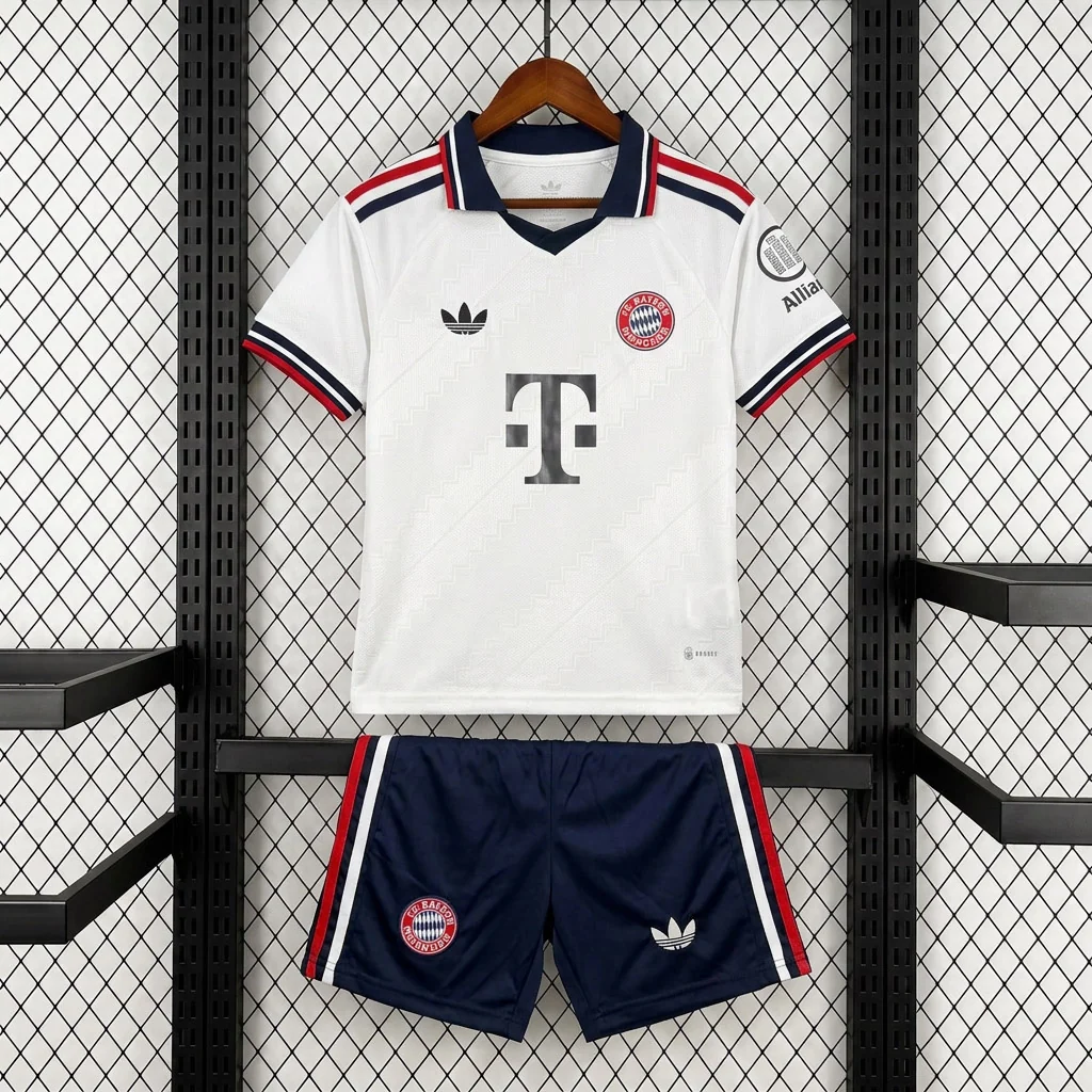 CAMISETA SEGUNDA EQUIPACIÓN BAYERN MUNICH 2026/27 VERSIÓN INFANTIL