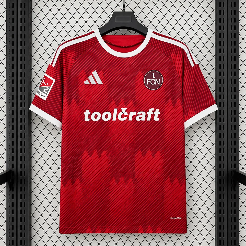 CAMISETA PRIMERA EQUIPACIÓN 1. FC NÜRNBERG 2026/27 VERSIÓN FAN